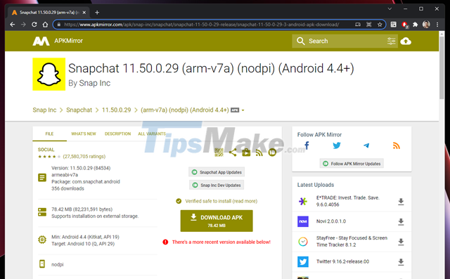 Steps to directly install Android apps from APK files on Windows 11 Picture 7