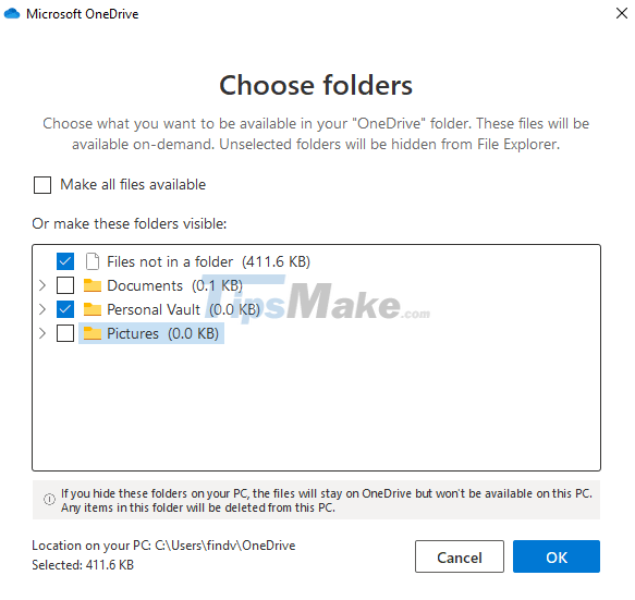 Steps to disable or uninstall OneDrive on Windows 11 Picture 12