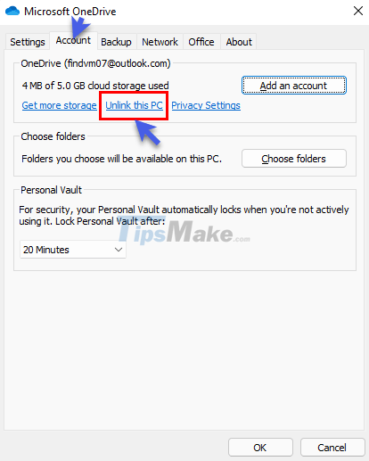 Steps to disable or uninstall OneDrive on Windows 11 Picture 5