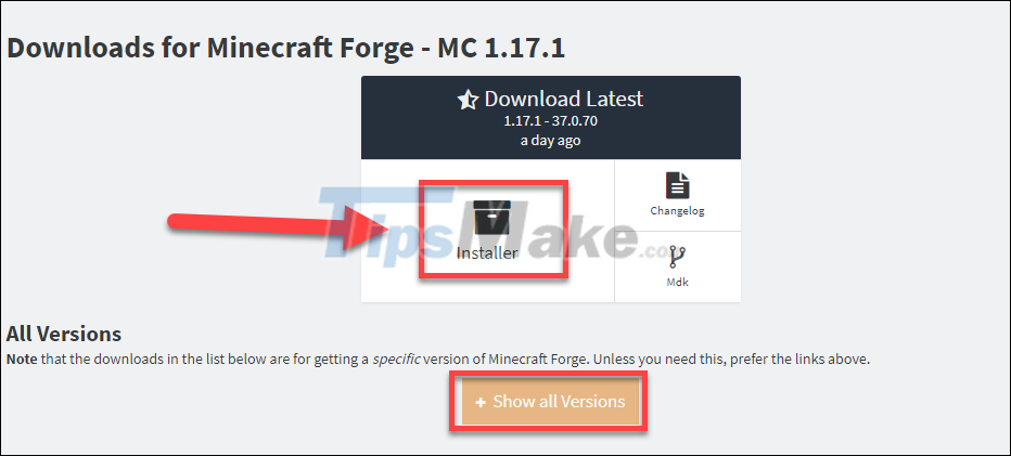 download minecraft forge