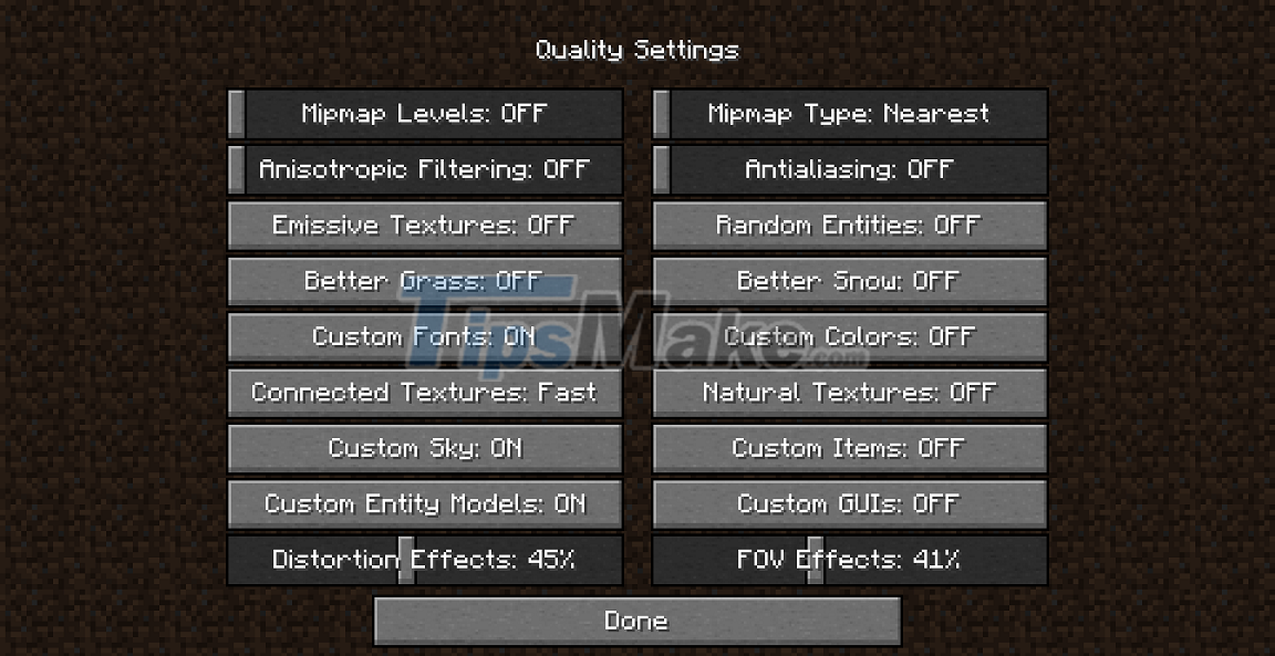 Steps to download and install Optifine to play Minecraft smoother Picture 15