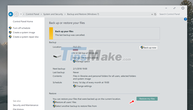 Steps to Enable Auto Backup on Windows 10 Picture 13