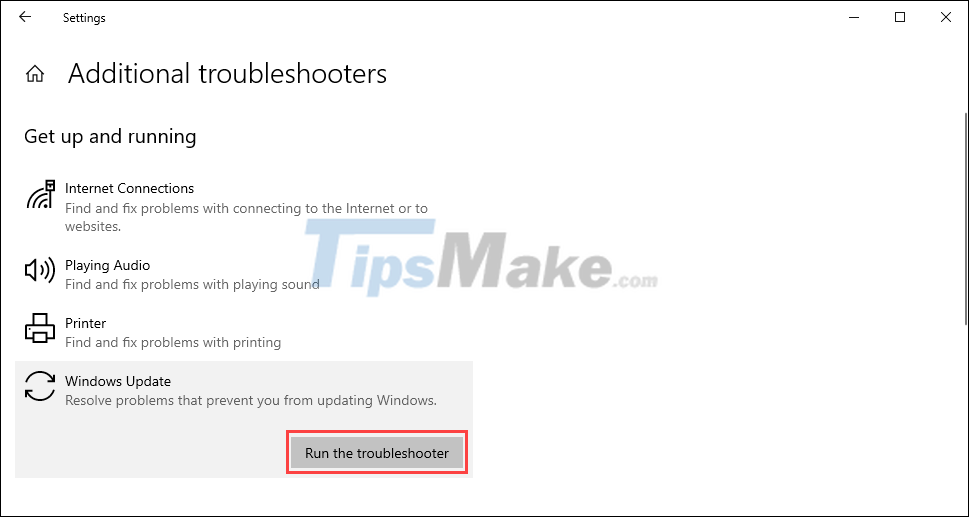 Steps to fix error 0x80070026 when Windows Update or Restore Picture 13