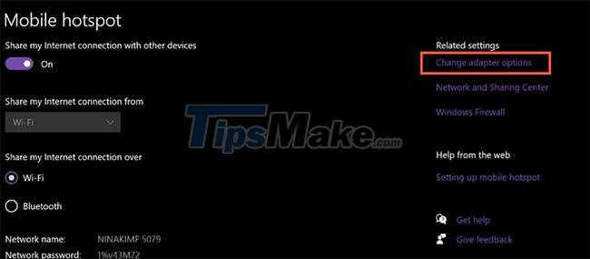 Steps to Fix Mobile Hotspot not working on Windows 10 Picture 3