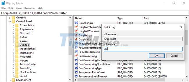 Steps to fix the error can't drag and drop in Windows 10 Picture 4
