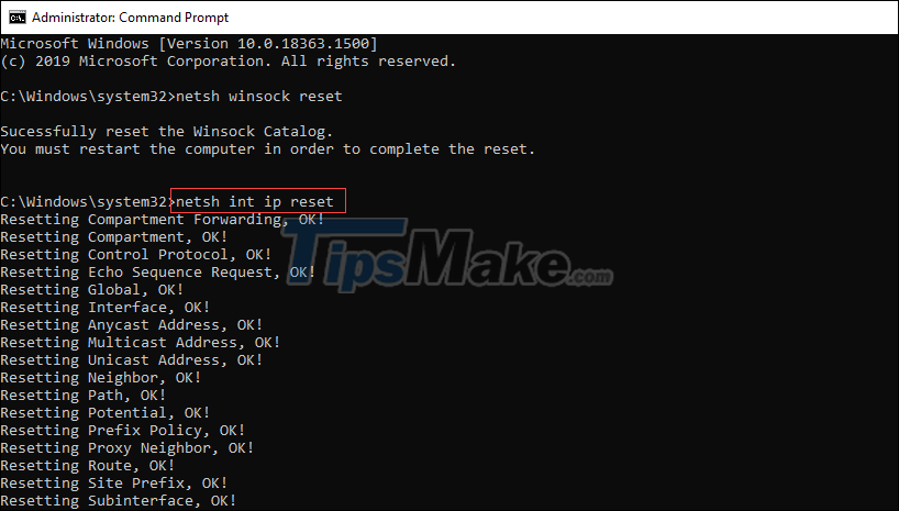 Steps to Fix Windows 10 losing network after Update Picture 12