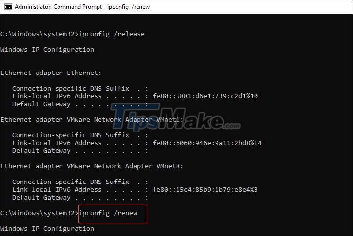Steps to Fix Windows 10 losing network after Update Picture 14
