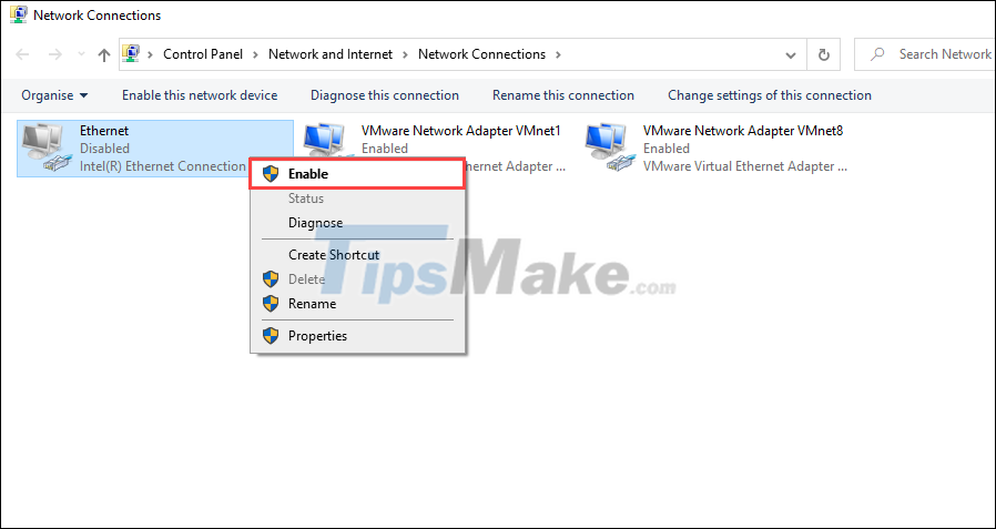 Steps to Fix Windows 10 losing network after Update Picture 9