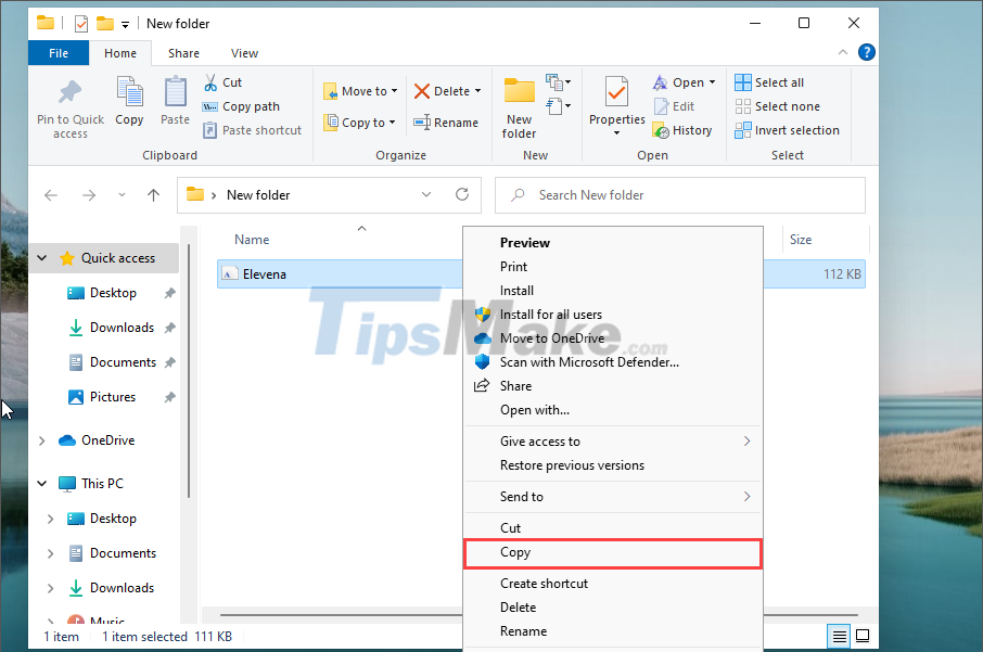 Steps to install Fonts for Windows 11 Picture 5