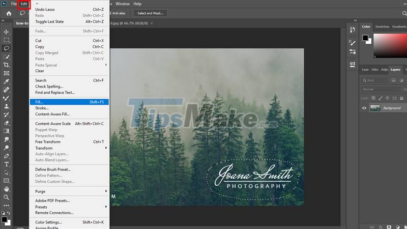 Steps to remove Watermark in Photoshop so that you have the image you want Picture 10