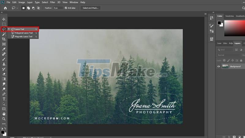 Steps to remove Watermark in Photoshop so that you have the image you want Picture 9