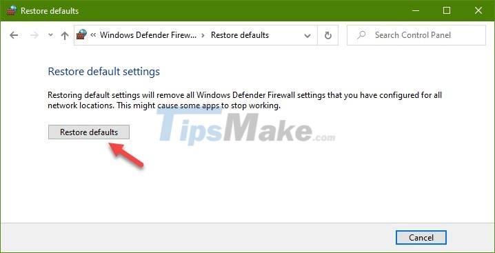 Steps to Reset Firewall in Windows 10 Picture 4