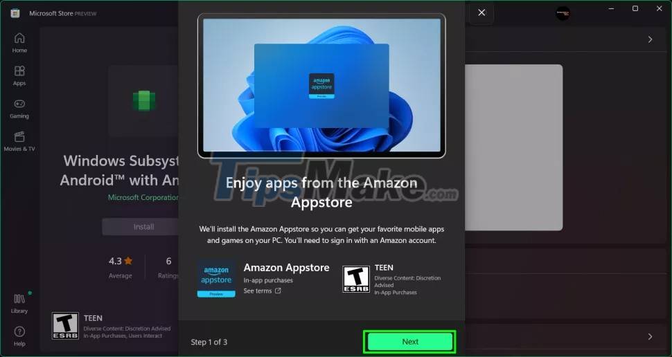 Steps to run Android apps on Windows 11 Picture 6