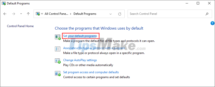 Steps to set up default applications on Windows 11 Picture 13