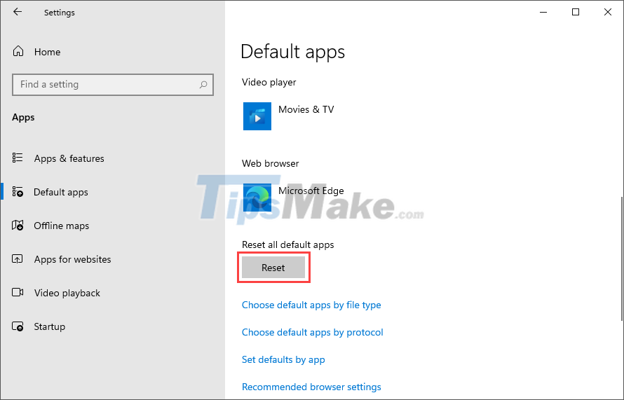 Steps to set up default applications on Windows 11 Picture 16