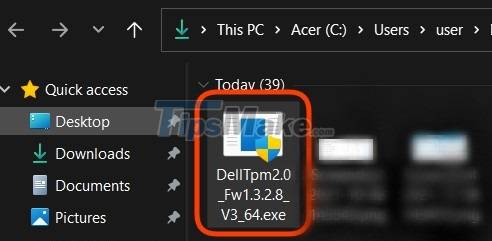 Steps to update TPM 1.2 to TPM 2.0 for Dell laptops, Dell computers Picture 4