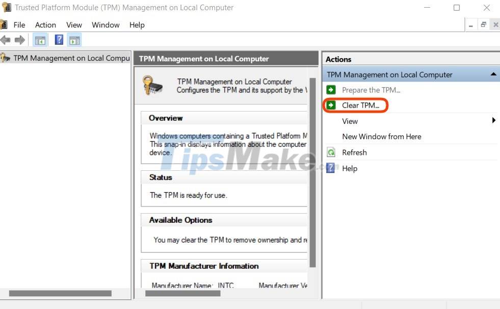 Steps to update TPM 1.2 to TPM 2.0 for Dell laptops, Dell computers Picture 7