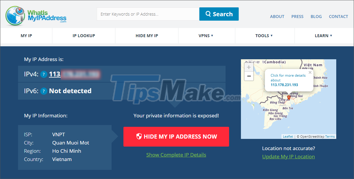 Steps to view network IP address on Windows 11 Picture 16