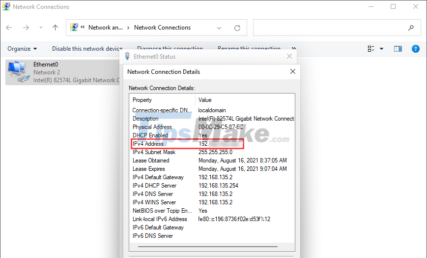 Steps to view network IP address on Windows 11 Picture 8