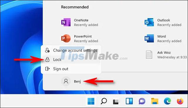 Summary of how to lock Windows 11 PC Picture 2