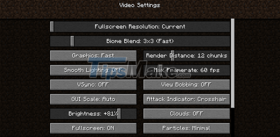 The most effective way to increase Minecraft FPS and reduce Minecraft lag Picture 3