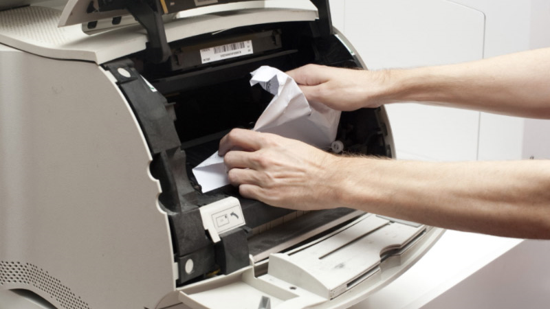 The printer is jammed - Causes and ways to fix the error Printer is jammed Picture 5