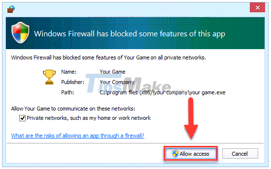 Tip Fixing 'Windows Defender Firewall has Blocked Some Features of This Application' Picture 1