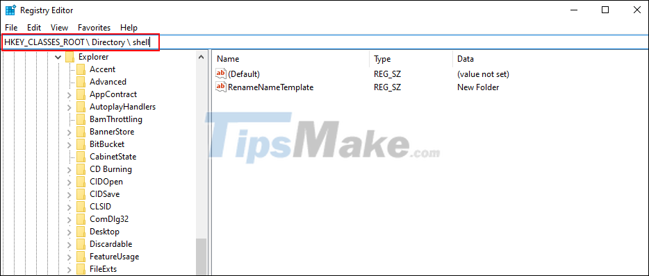 Tips to change the default name of the newly created folder on Windows 10 Picture 14