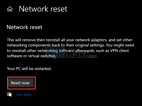 Tips to fix the error that the computer cannot find WiFi Picture 6