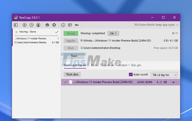 Tips to help double the speed of copying data on Windows Picture 17