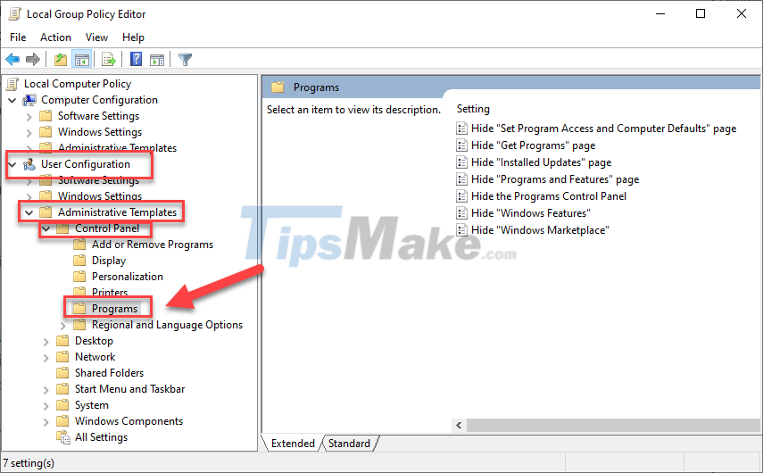 Tips to hide installed applications and software on Windows 10, 11 Picture 8