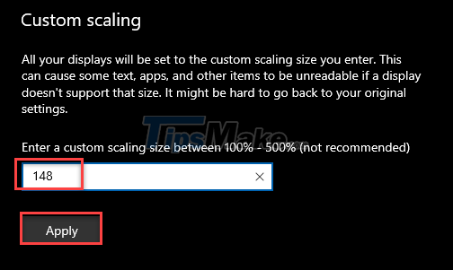 Tips to optimize resolution, scale and layout in Windows 10 Picture 7