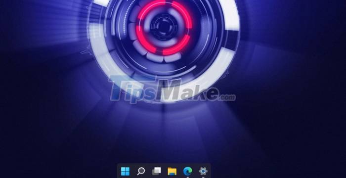 Tips to turn the taskbar on Windows 11 into the dock of macOS Picture 1