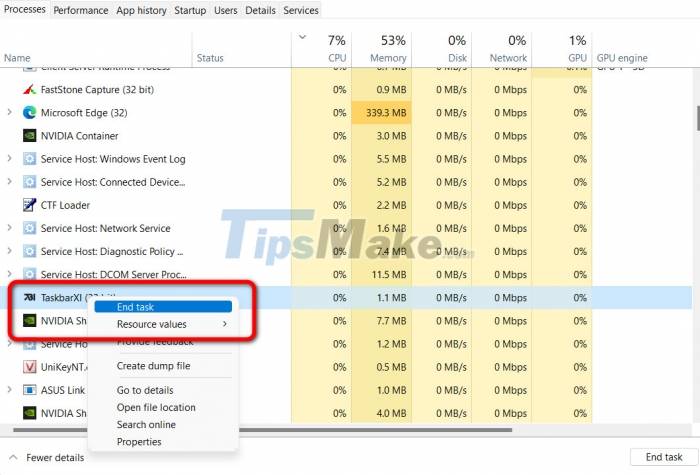 Tips to turn the taskbar on Windows 11 into the dock of macOS Picture 2