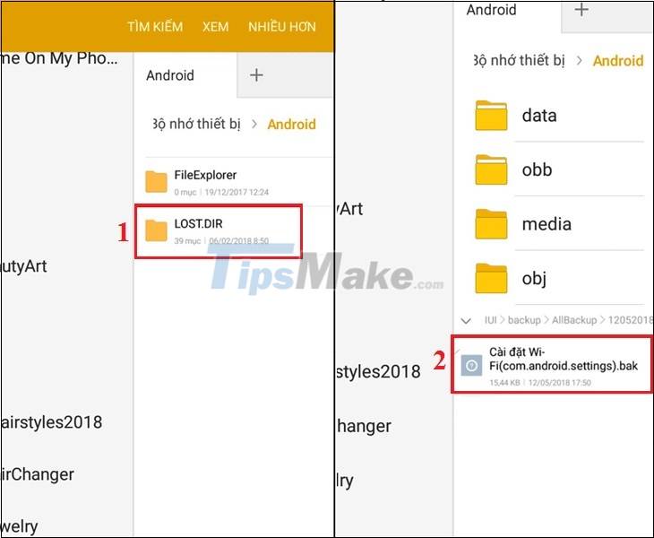 Tips to view saved wifi passwords on Android Picture 8