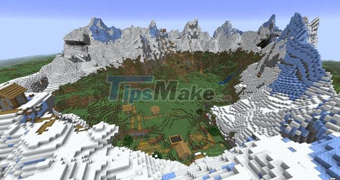 TOP the best seeds in Minecraft 1.18 PE Picture 2