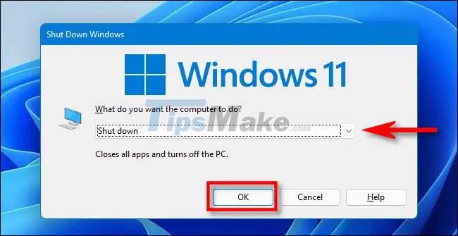 Ways To Turn Off Windows 11 PCs - TipsMake.com