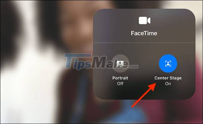 What is the Apple Center Stage feature? What is the effect? Picture 3