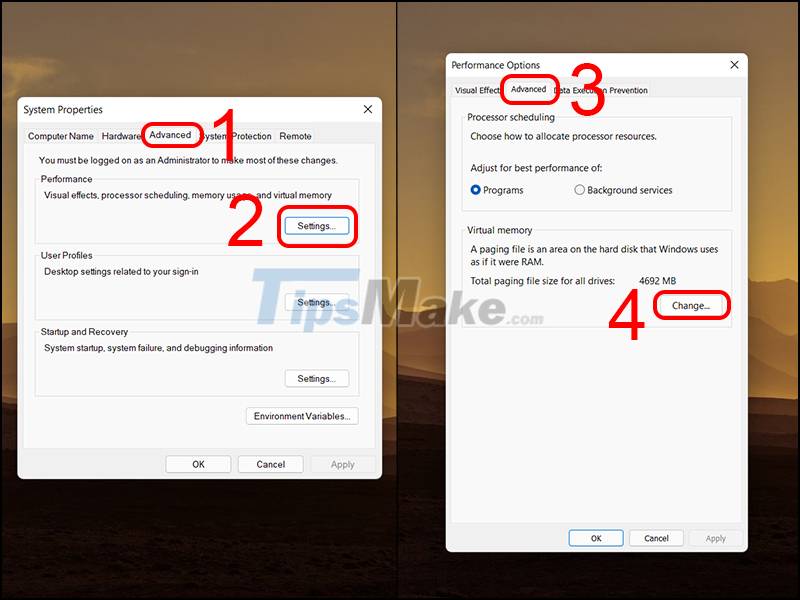 What is virtual memory? How to set Virtual memory for Windows computers Picture 4