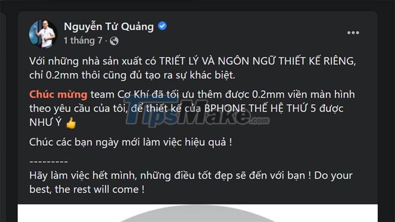 What's new with Bphone A50: Thinner bezel design, coming out in December Picture 6