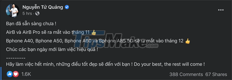 What's new with Bphone A85 5G: Snapdragon 8 chip, unchanged design Picture 4