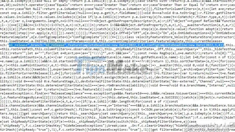 Windows 11 22H2 update information was unexpectedly revealed in a leaked Insider script Picture 1