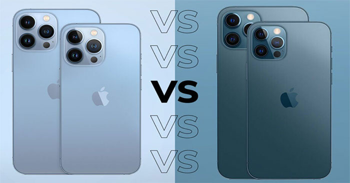 compare iphone 13 and 12 pro