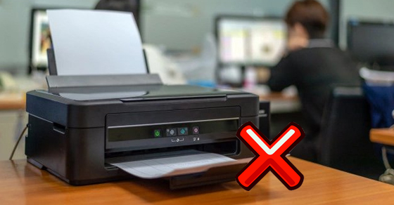The printer does not recognize the ink 