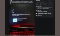 A series of Windows 11 users have black screen errors - Black Screen of Death
