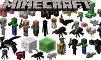 All mobs and items dropped from mobs in Minecraft