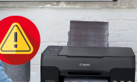 Canon printer is completely black - Causes and ways to fix black prints