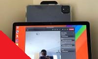 How to connect the phone camera to the computer to make an online learning Webcam