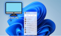How to display the This PC icon on the Windows 11 desktop