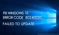 How to fix error 0x8024001 when updating Windows
